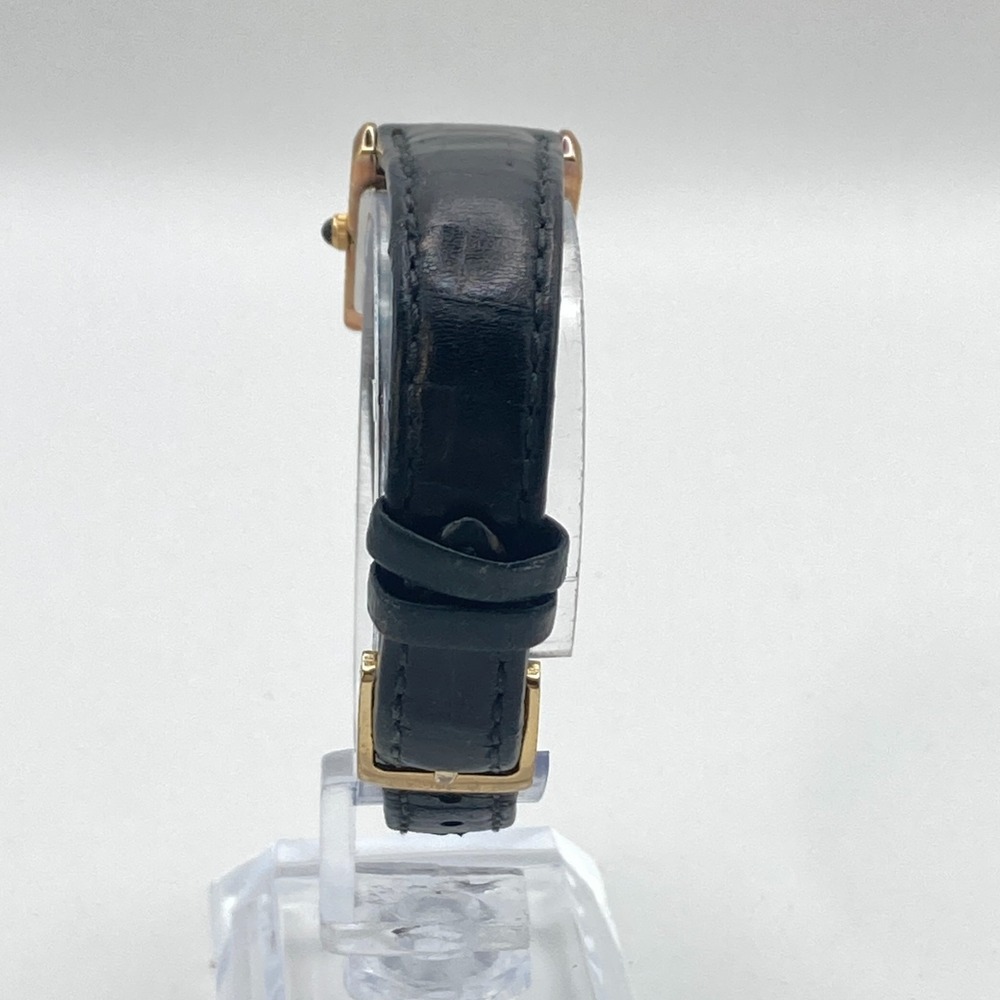 Vintage Seiko Women's Tank Watch 18mm Gold Tone 1N01-0LK0 WR New Battery 7.5" - Picture 7 of 16